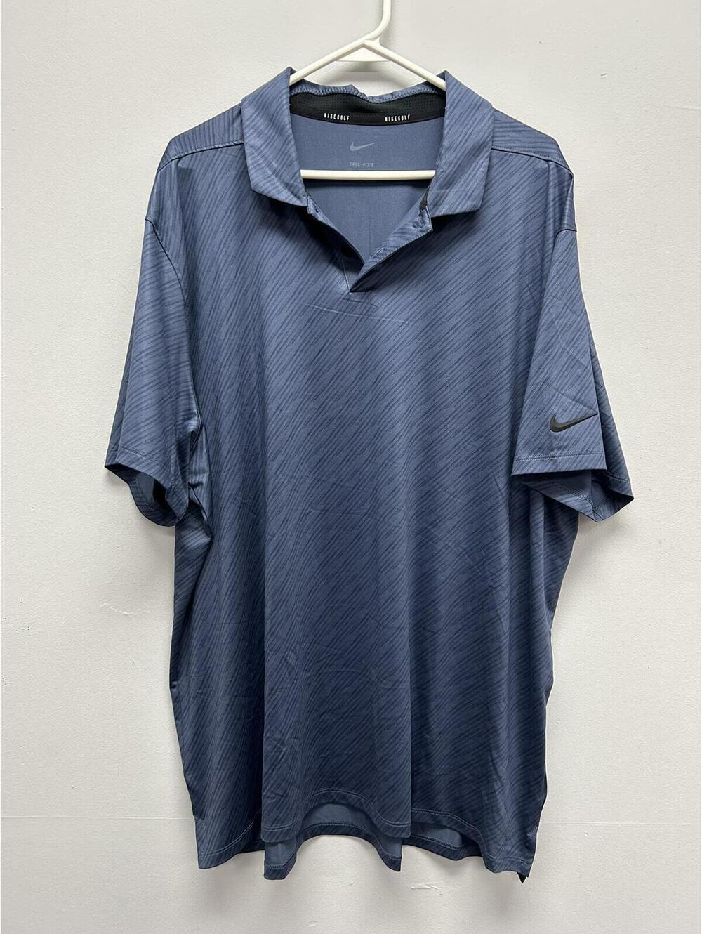 Nike Golf Dri-FIT Navy Blue Polo Shirt